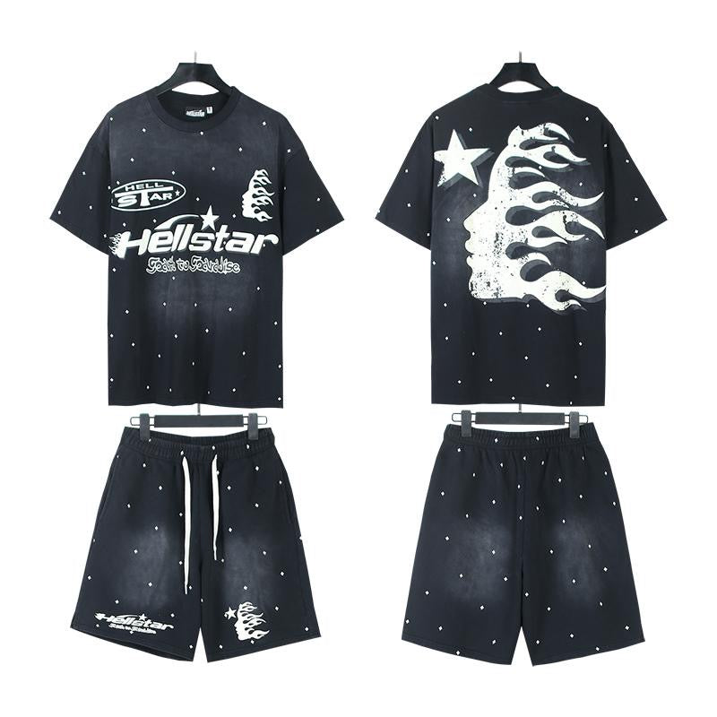 Hellstar Set (T-shirt with short pants)