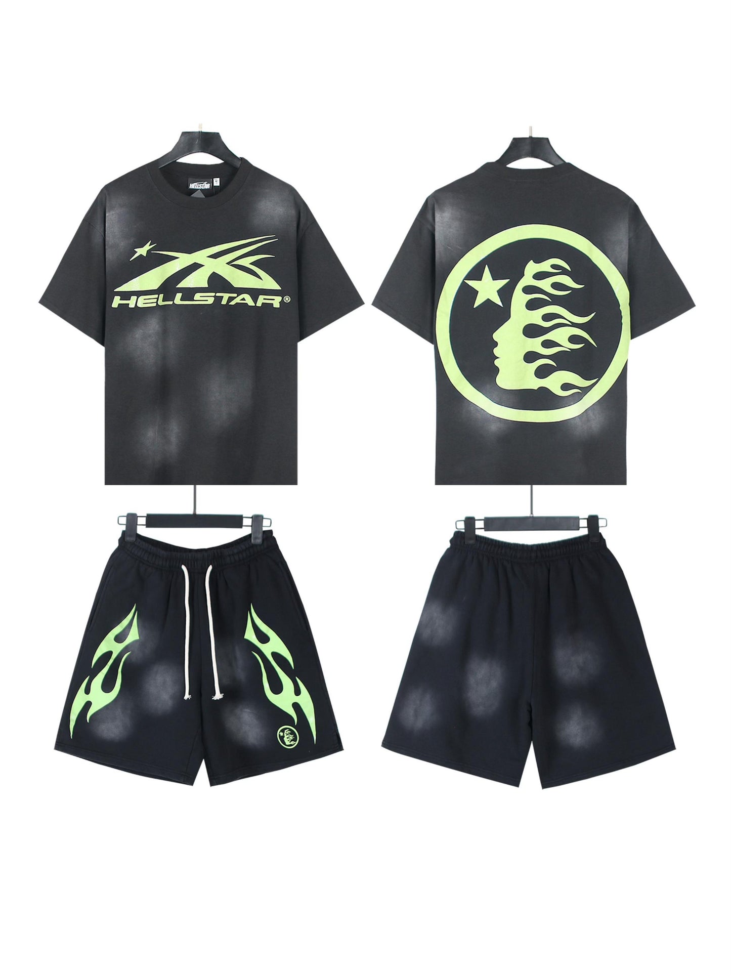 Hellstar Set (T-shirt with short pants)