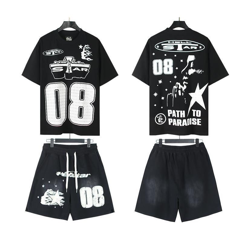 Hellstar Set (T-shirt with short pants)