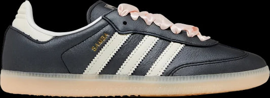 Samba 'Black Wonder Quartz Ribbon Laces'