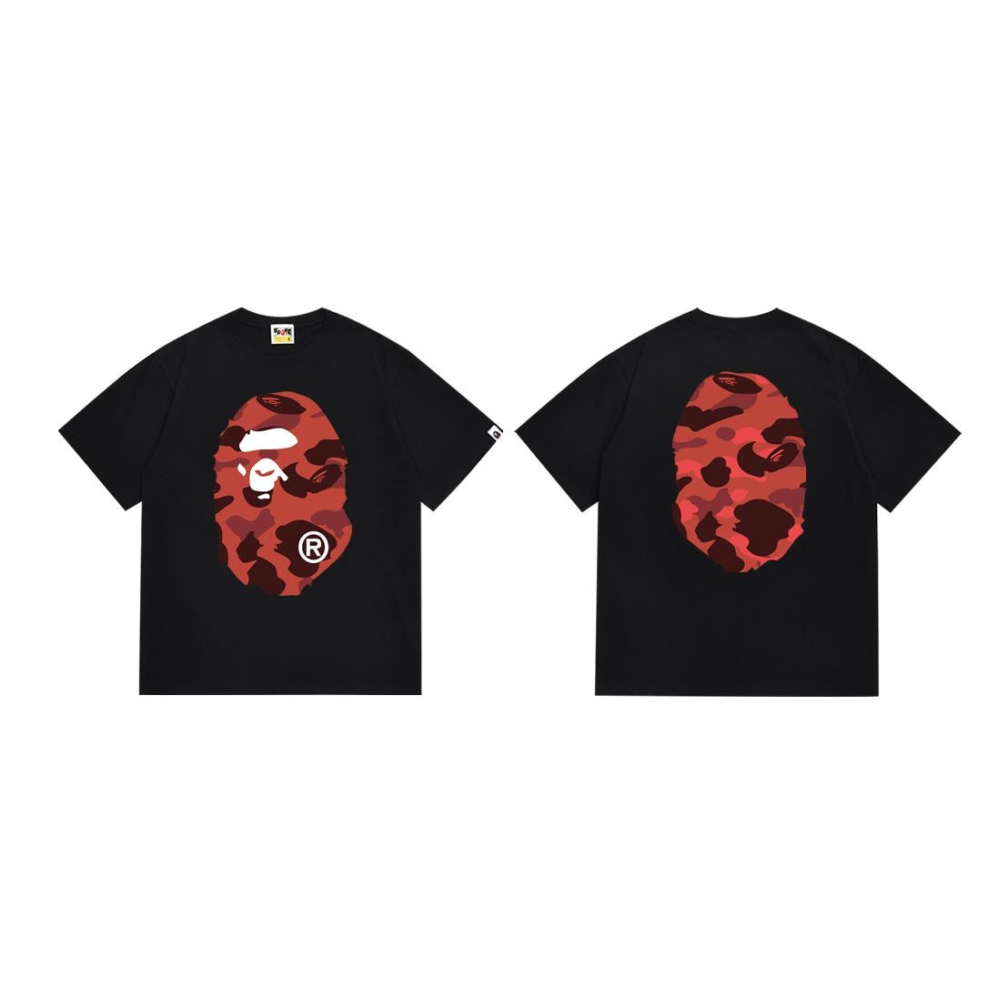 Bape Color Camo Big Head (Red)