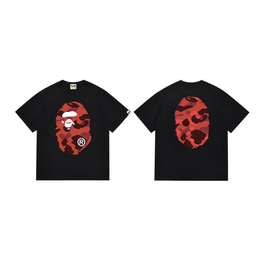 Bape Color Camo Big Head (Red)