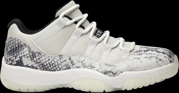 Air Jordan 11 Retro Low 'Light Bone Snakeskin'