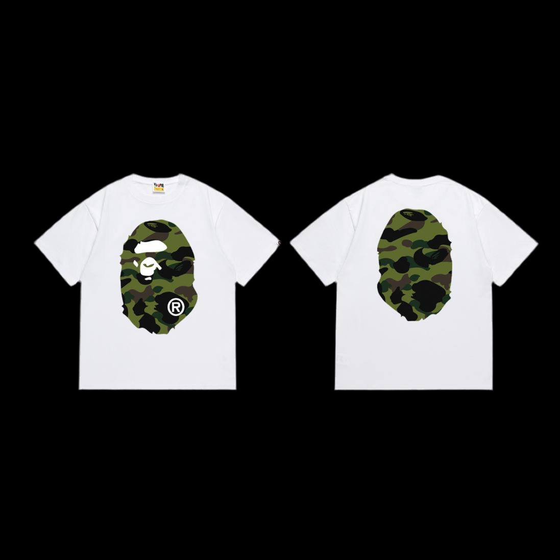 Bape Color Camo Big Head (Green)
