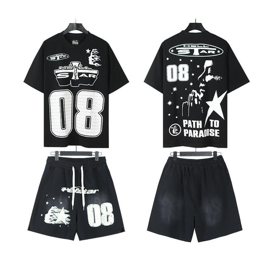 Hellstar Set (T-shirt with short pants)