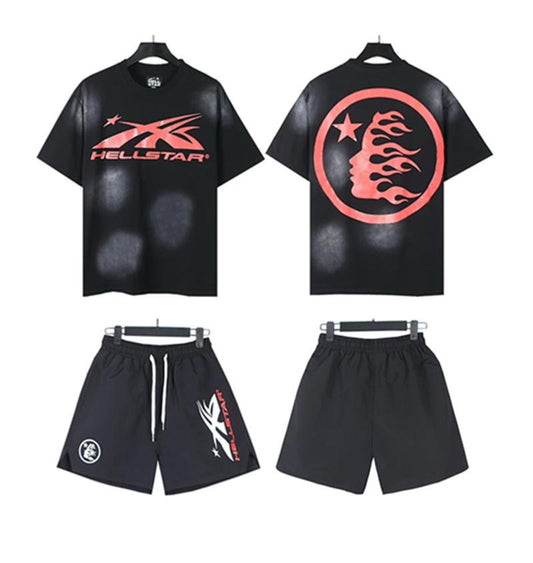 Hellstar Set (T-shirt with short pants)