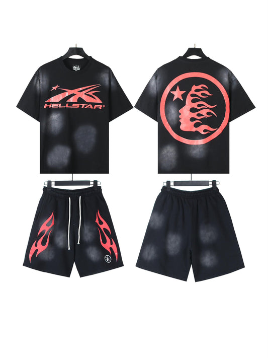 Hellstar Set (T-shirt with short pants)