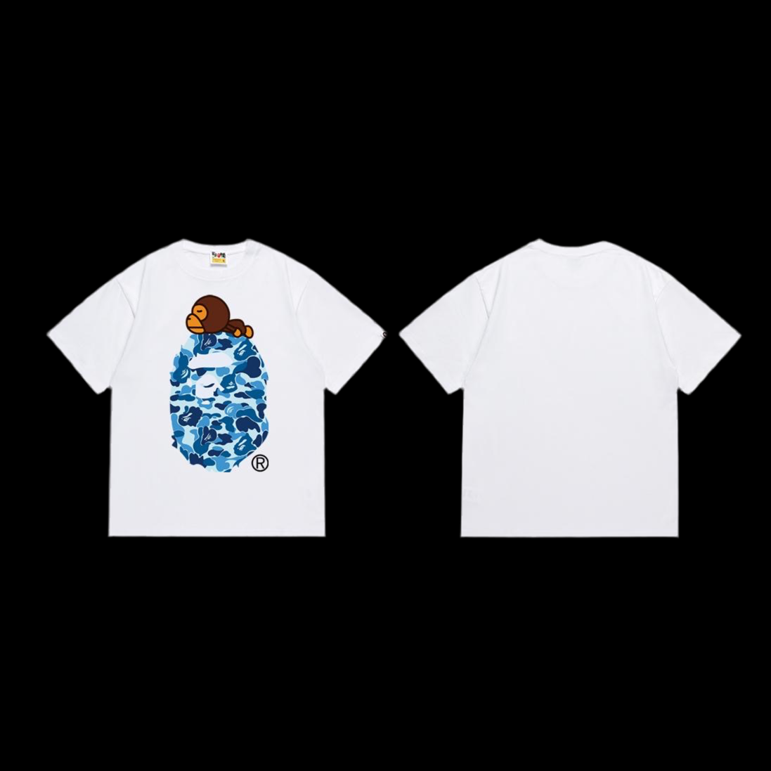 Camo Milo On Big Ape (Blue)