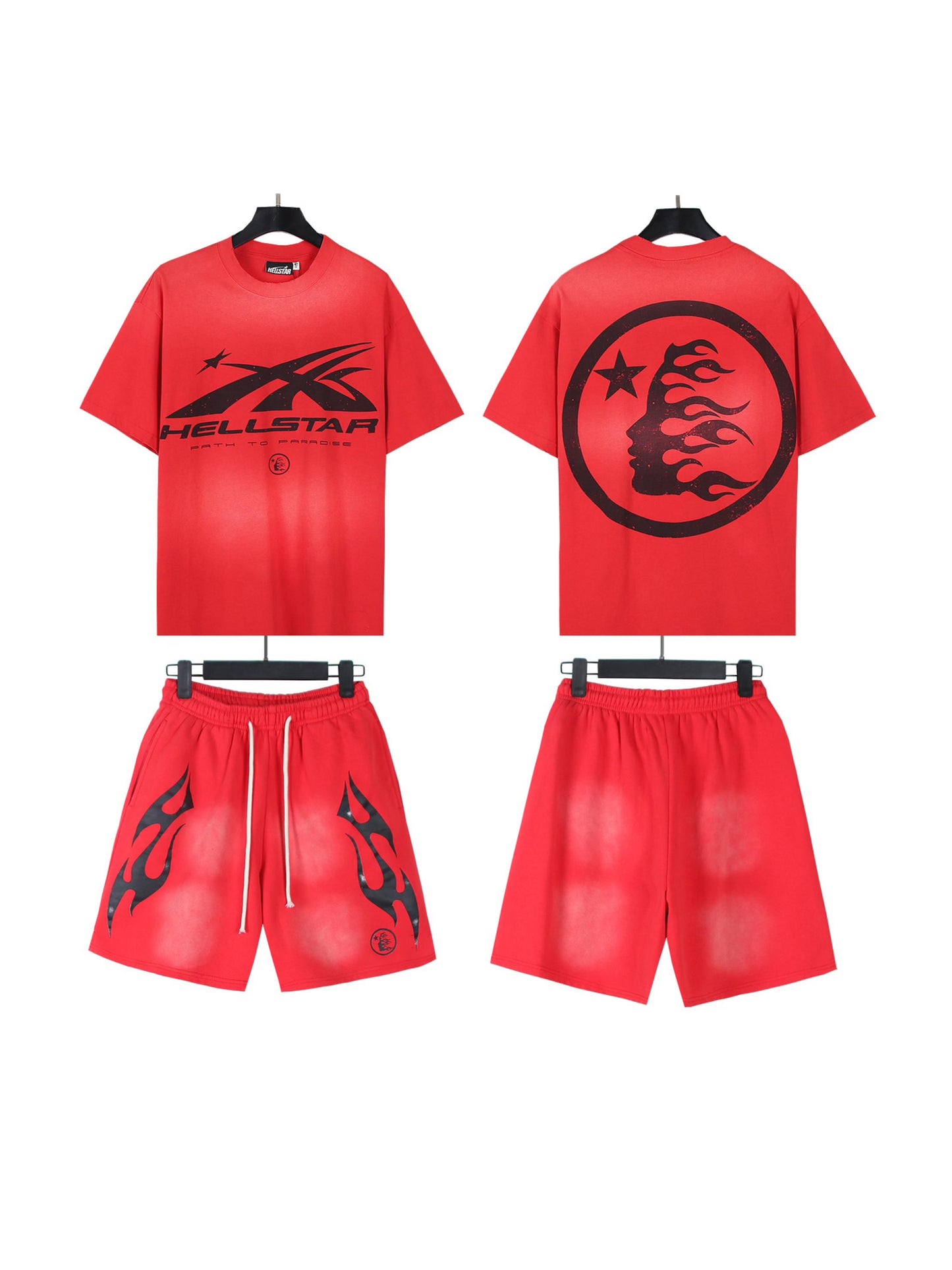 Hellstar Set (T-shirt with short pants)