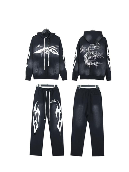 Hellstar Set (Hoddie with long pants)