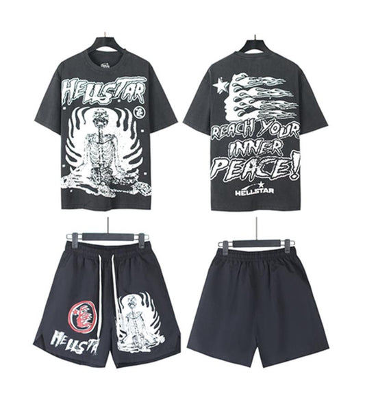 Hellstar Set (T-shirt with short pants)